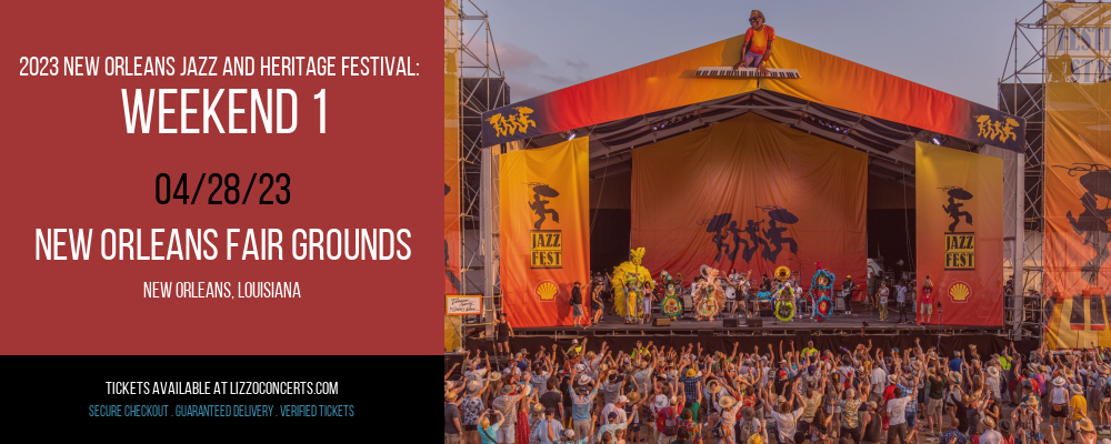 2023 New Orleans Jazz And Heritage Festival: Weekend 1: Ed Sheeran, Lizzo & Robert Plant - 3 Day Pass at Lizzo Concerts tickets 2023 New Orleans Jazz And Heritage Festival: Weekend 1: Ed Sheeran, Lizzo & Robert Plant - 3 Day Pass at Lizzo Concerts